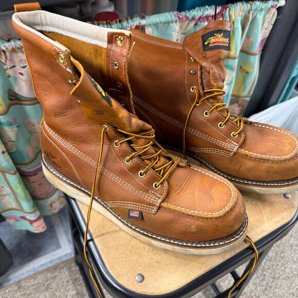 Thorogood Men's American Heritage 8" Safety Boots - Picture 1 of 2